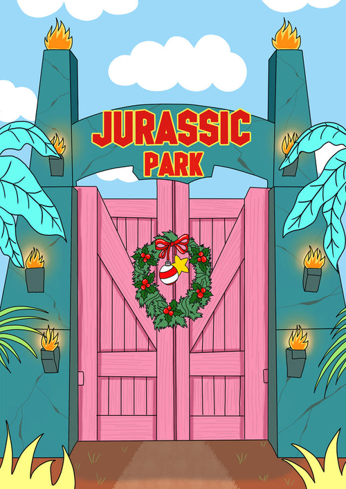 Affiche jurassic park - Emily in home