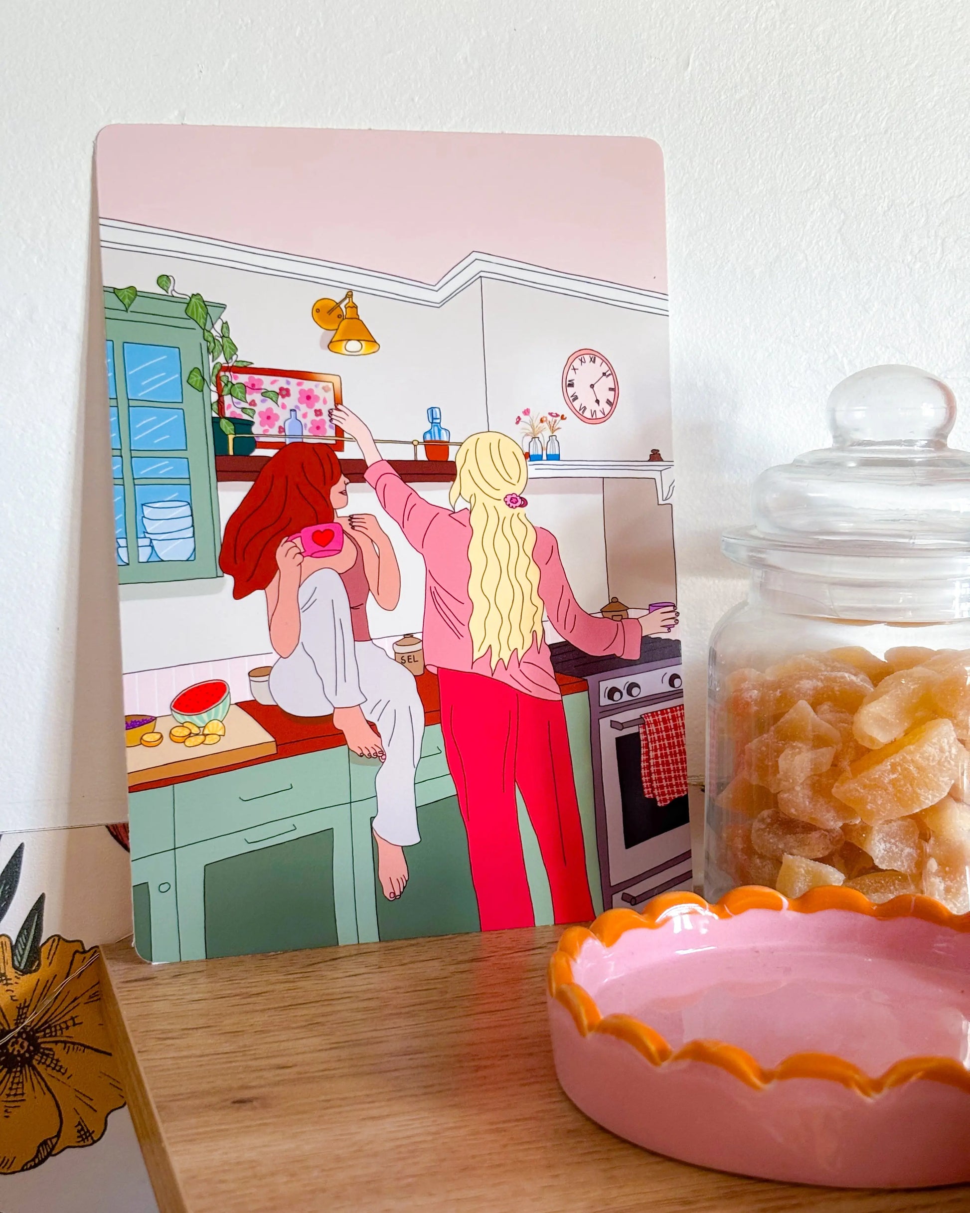 Les copines en cuisine Emily in home
