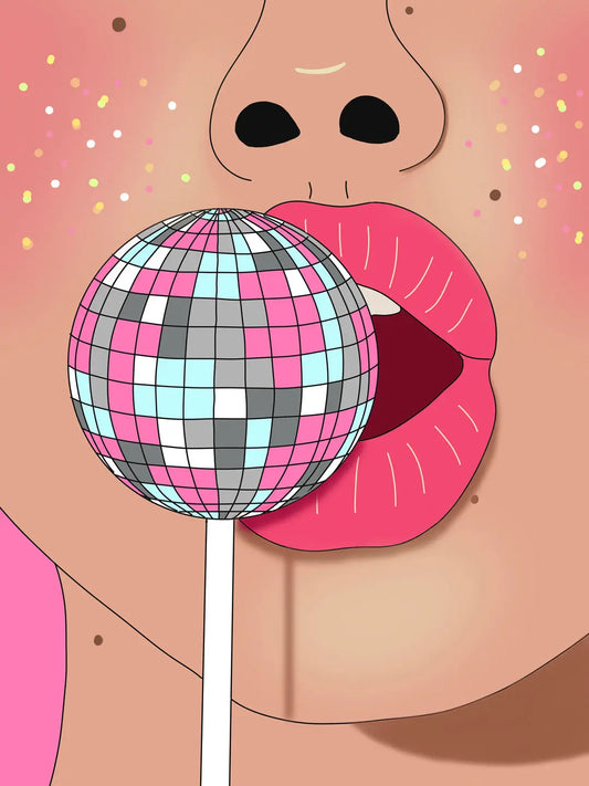 Lips Emily in home