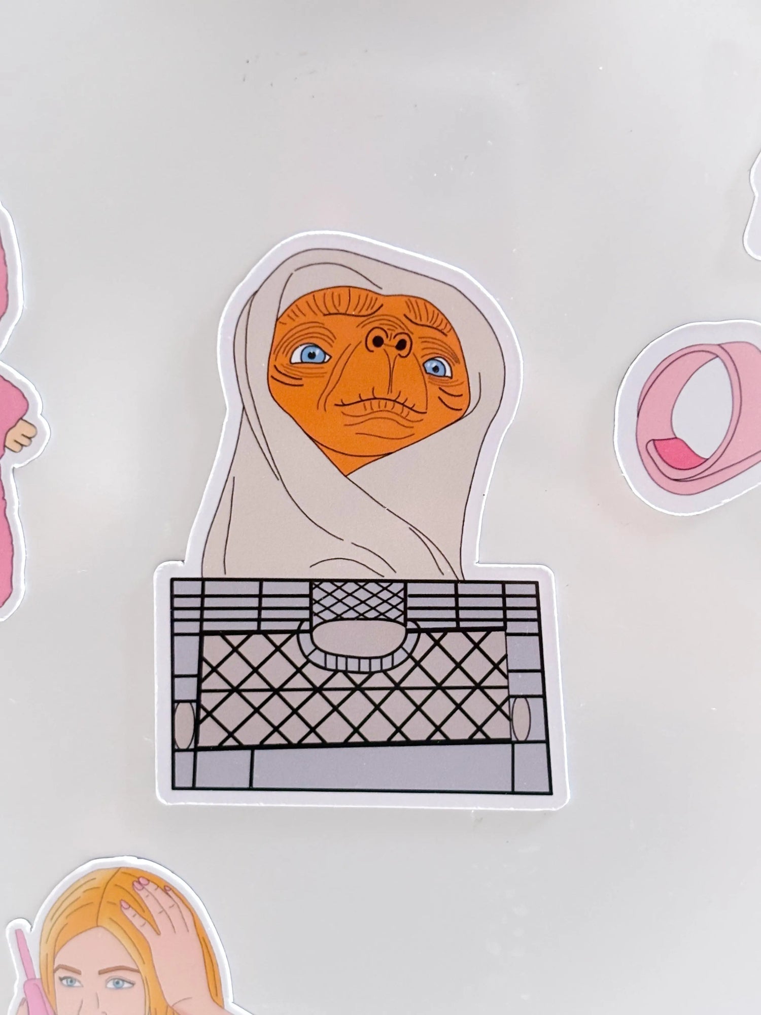 Magnet 90s rétro E.T Emily in home