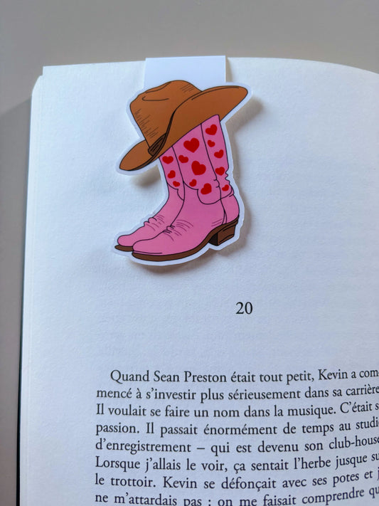 Marque page magnétique bottes Emily in home
