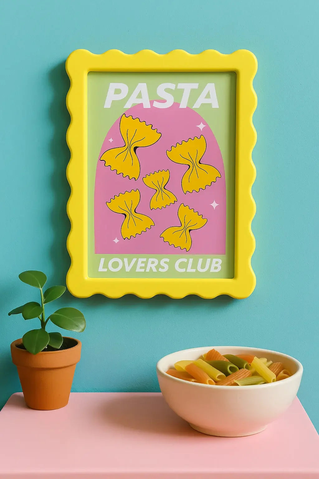 Pasta lover club Emily in home