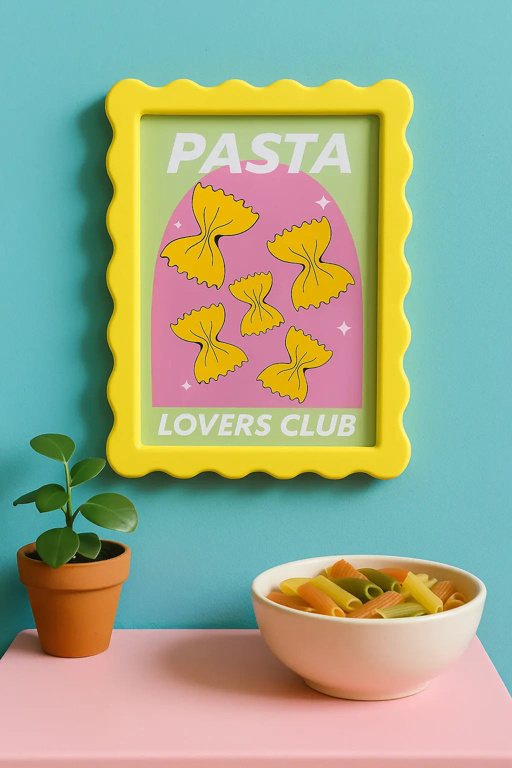 Pasta lover club Emily in home