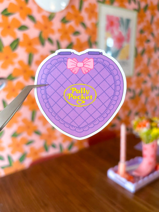 Stickers polly pocket Emily in home