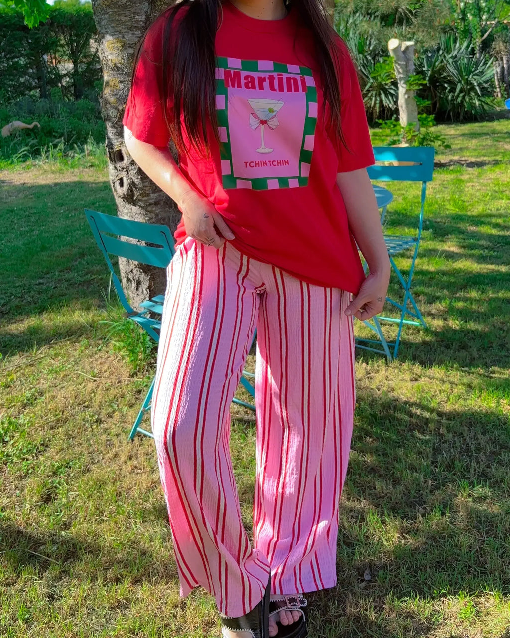 T Shirt Martini Emily in home