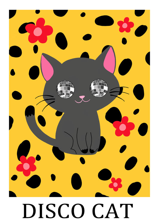 Disco cat