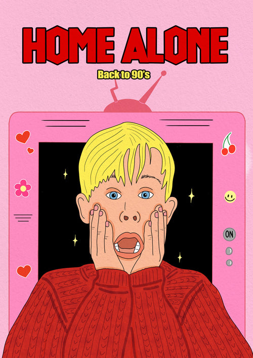affiche home alone - Emily in home