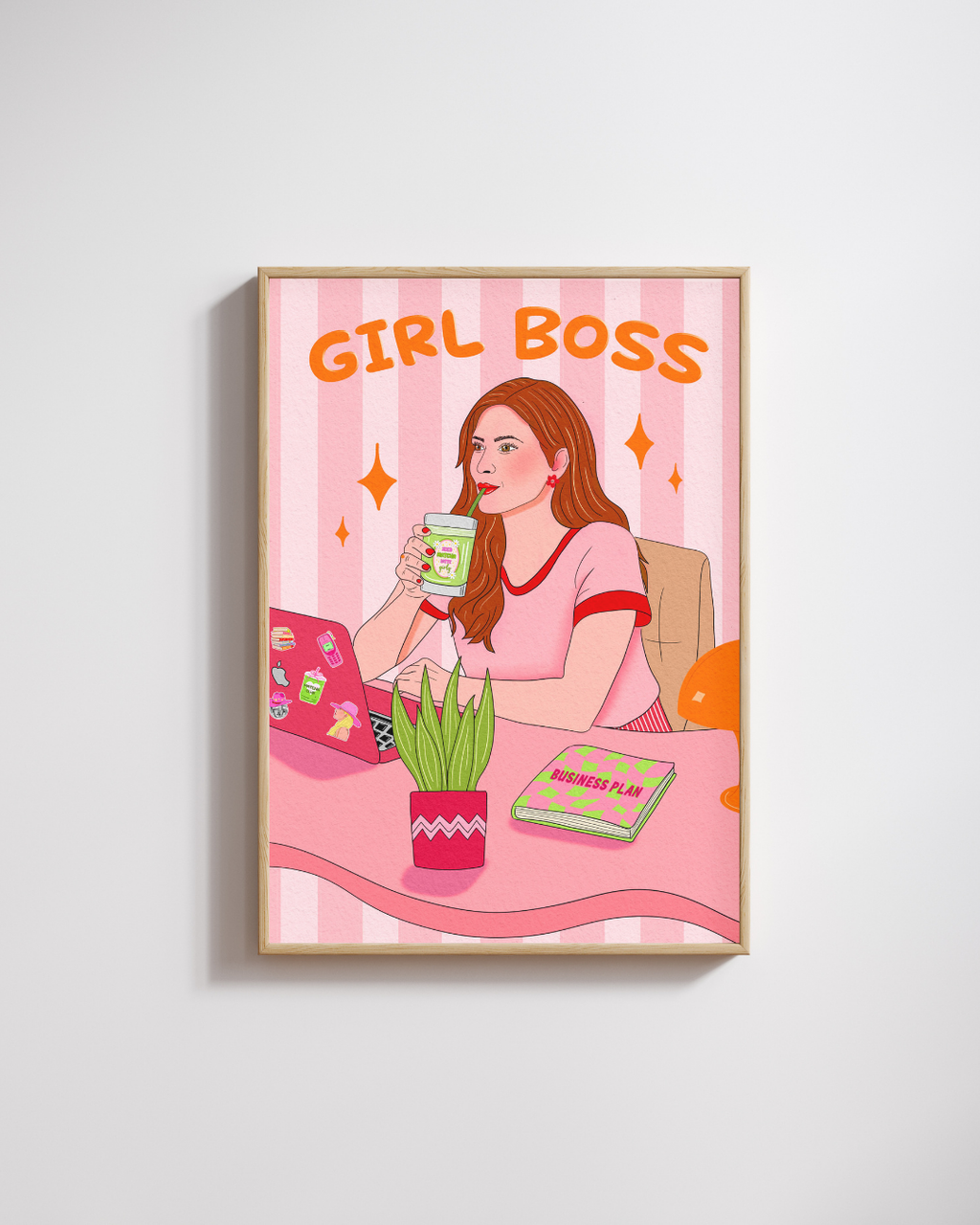 Affiche murale Girlboss