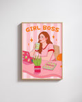 Affiche murale Girlboss