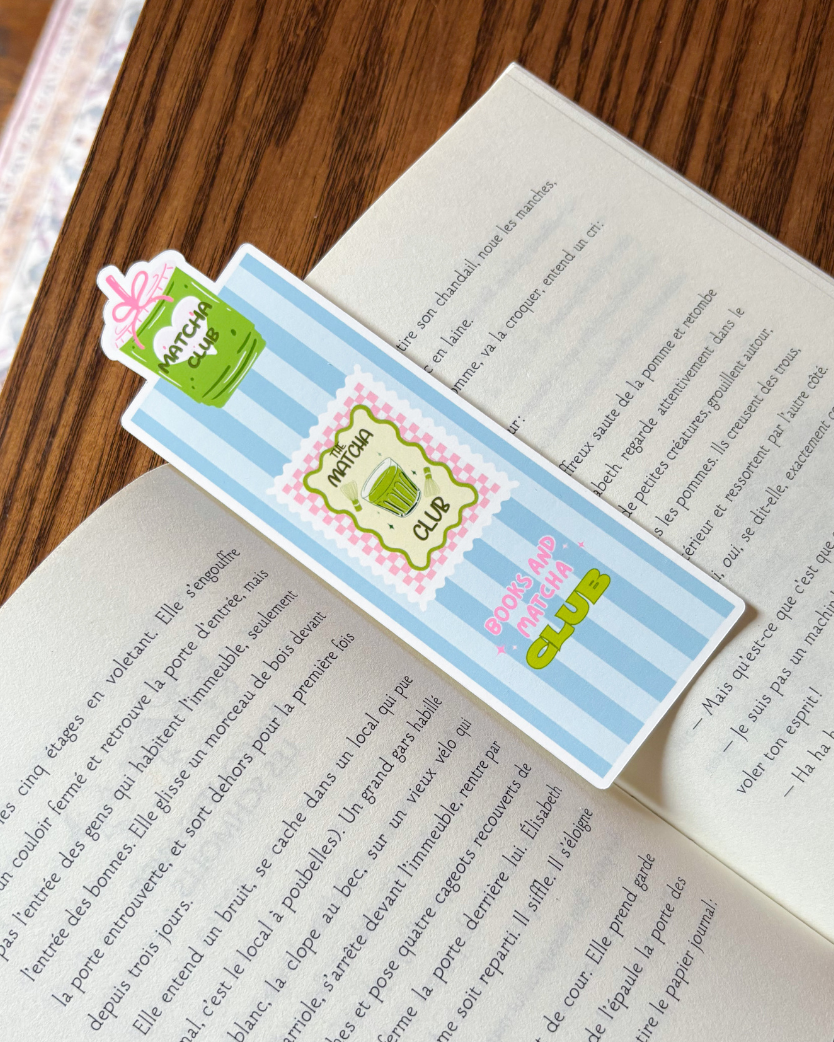 Marque page Matcha