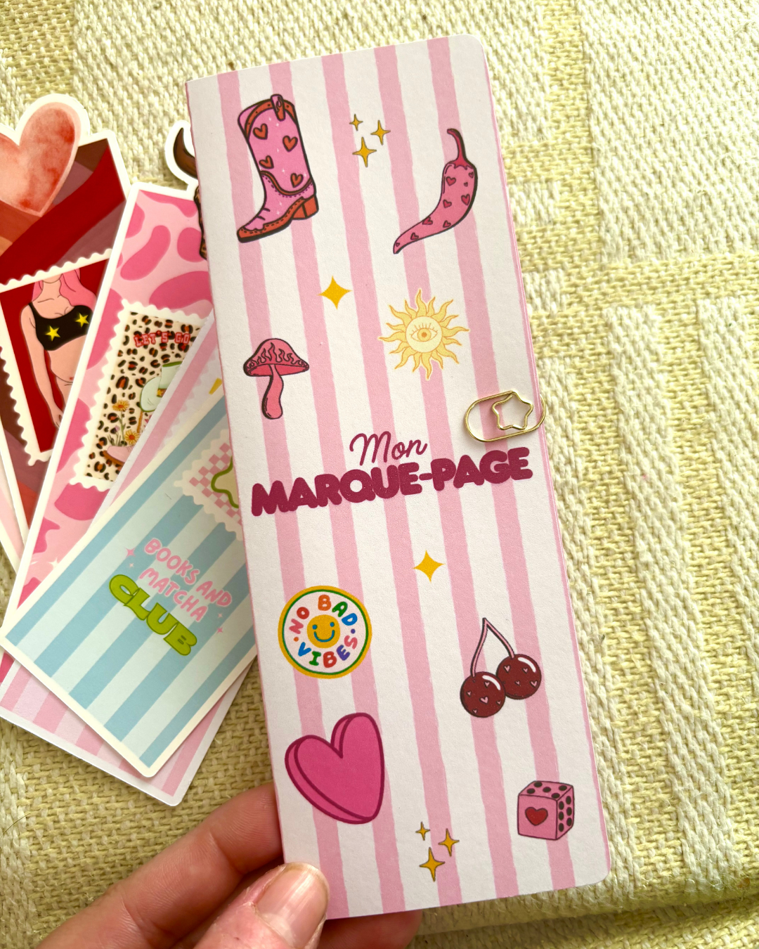 Marque page Matcha