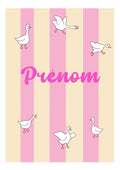 Illustration enfant a personnaliser Emily in home