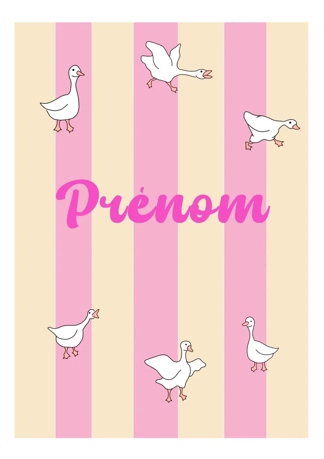 Illustration enfant a personnaliser Emily in home