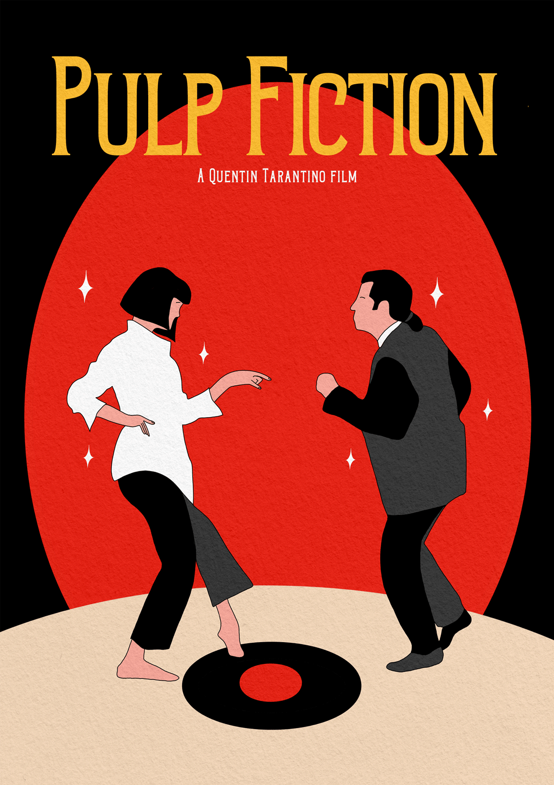 Affiche pulp fiction - Emily in home