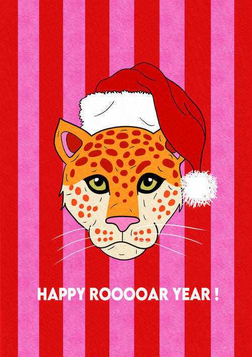 Affiche happy roar year - Emily in home
